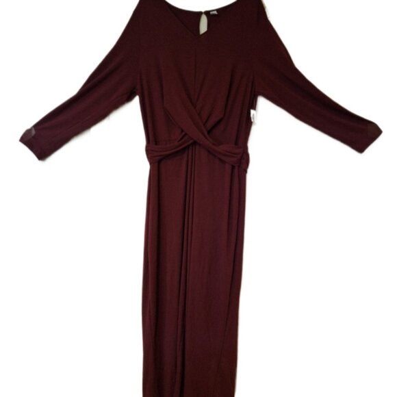 Long Sleeve Jumpsuit Women's Wrap Style XXL NWT - Picture 2 of 6